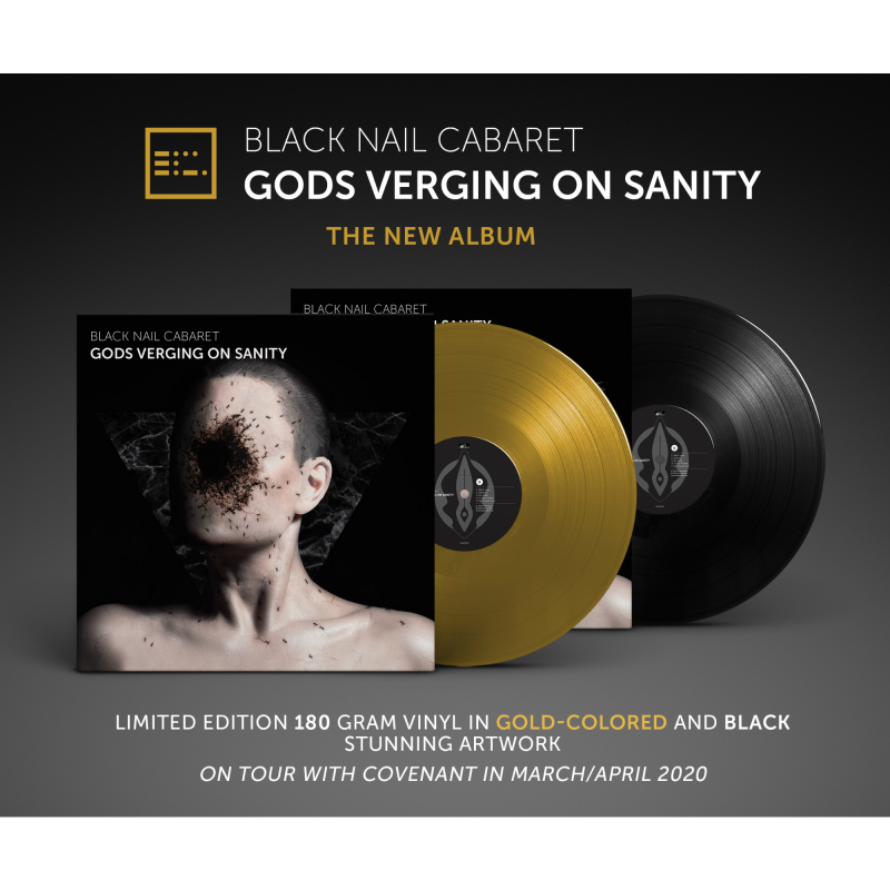 Black Nail Cabaret - Gods Verging On Sanity Vinyl LP  |  Black