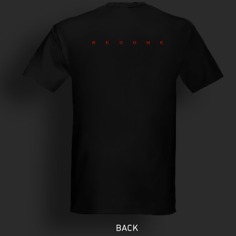 Empirion - RESUME T-Shirt  |  S  |  Black