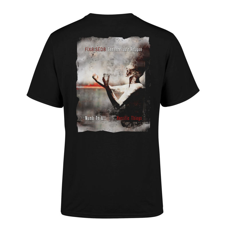 Fix8:Sed8 - The Inevitable Relapse Limited T-Shirt  |  M  |  Black
