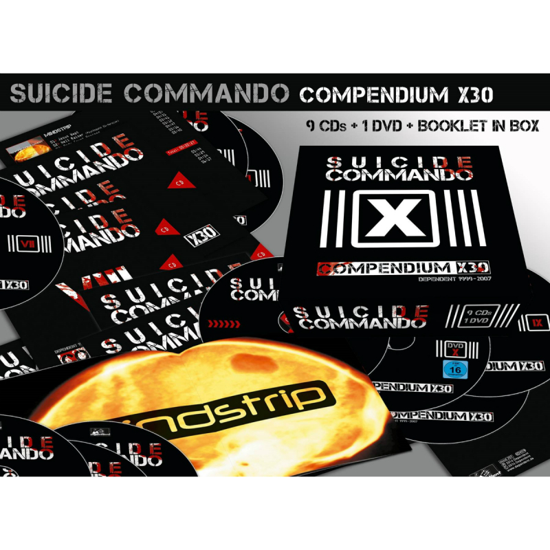 Suicide Commando - Compendium X30 CD-9+DVD-Box