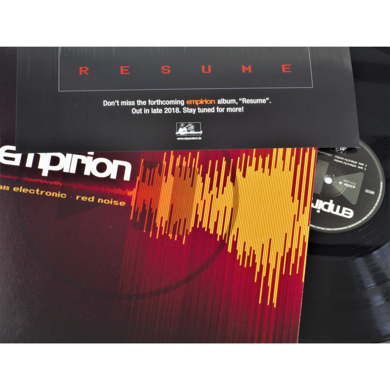 Empirion - I Am Electronic/ Red Noise Vinyl 12" EP  |  black