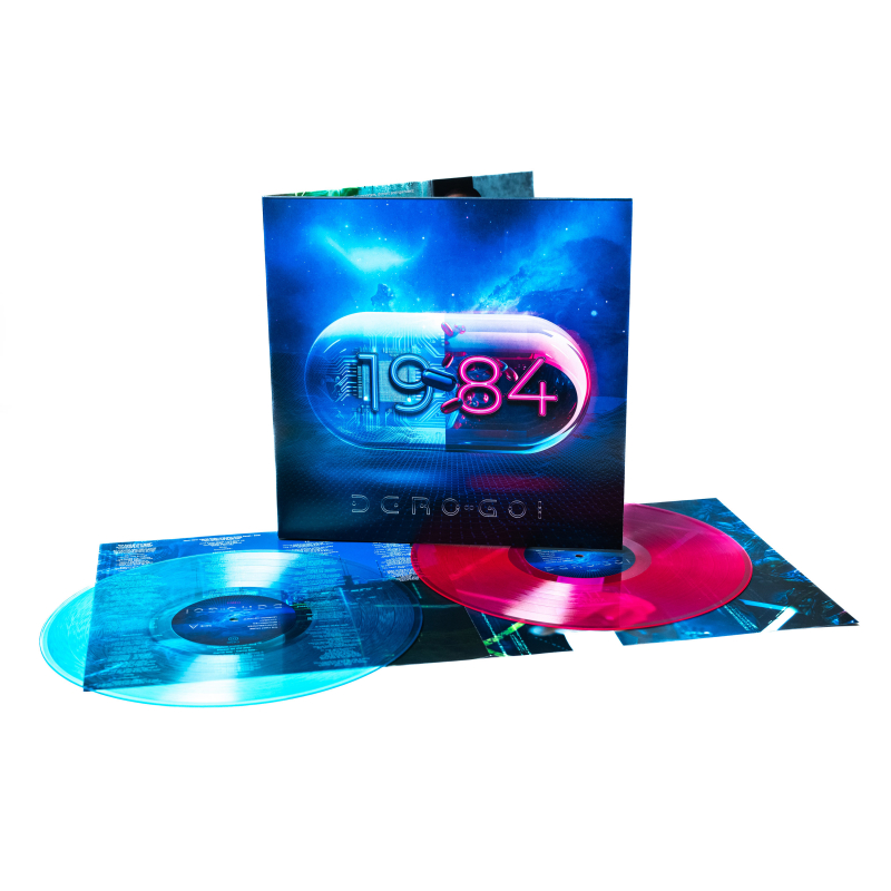 Dero Goi - 1984 Vinyl 2-LP Gatefold  |  Curacao & Neon Pink