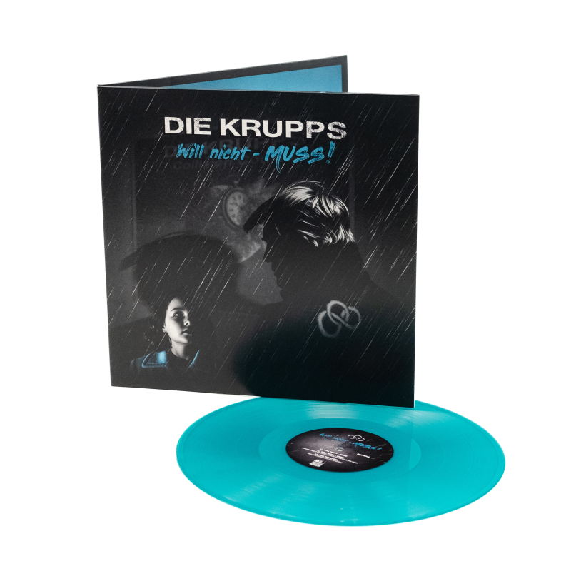 Die Krupps - Will Nicht - Muss! / On Collision Course Vinyl Gatefold LP  |  Liquid Vinyl