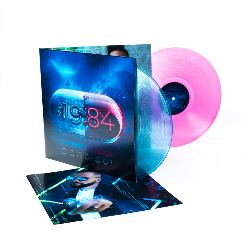 Dero Goi - 1984 Vinyl 2-LP Gatefold  |  Curacao & Neon Pink